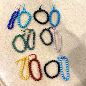 Various stone/bead bracelets!